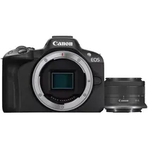 Câmera Canon Eos R50 24.2MP com Lente RF-s 18-45MM