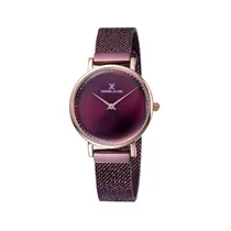 Relógio Analógico Feminino Daniel Klein Fiord DK11988-7 - Roxo/Rosa Ouro