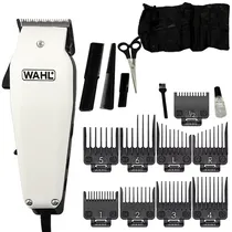 Máquina de Cortar Cabelo Wahl Home Pro 09243-6408 120V ~ 60HZ - Branca/Preta