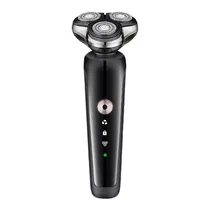 Barbeador Eletrico Shaver ZM-528 3 Em 1 / Recarregavel - Preto