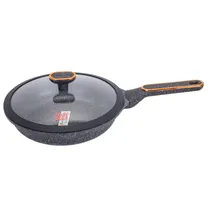 Frigideira Induçao Ucc Life Preta 26CM com Tampa