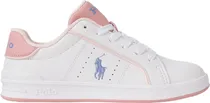 Tênis Infantil Polo Ralph Lauren RL00556110 Rosa/Branco - Feminino
