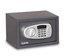 Cofre Digital Quanta QTCOF16 - Cinza