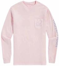 Outlet Camiseta Manga Longa Vineyard Vines 1V018254 Rosa - Feminina