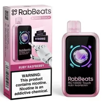 Pod Descartavel Elfbar Rabbeats RC 10K Touch - Ruby Raspberry