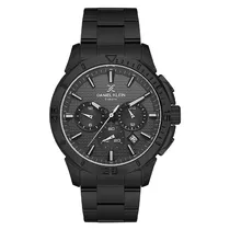 Relogio Analógico Masculino Daniel Klein DK.1.13892-5 Exclusive Gents / Pulseira de Aço Inoxidável - Preto