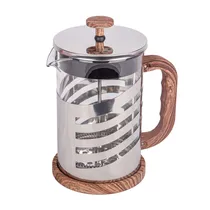 Cafeteira de Prensa Francesa Em Vidro e Aço Inoxidável 800ML