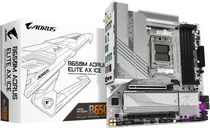 Placa Mãe Gigabyte B650M Aorus Elite Ax Ice AM5/ 4XDDR5/ M.2/ DP/ HDMI/ USB-C