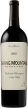 Vinho Spring Mountain Cabernet Sauvignon 2005