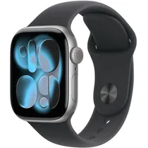 Apple Watch Serie 11 44MM MEQW4LW/A GPS s/M - Space Gray/Black Sport Band  Apple Watch...