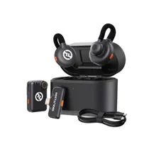 Microfone Wireless Hollyland Lark M2S 2TX+RX Duplo