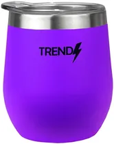 Cuia para Mate Trendy 16266B com Tampa 280ML - Roxo