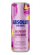 Absolut Vodka Drink Raspberry Lemonade 250ML Lata