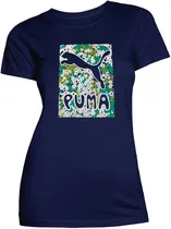 Camiseta Puma Graphics Script 526189A 02 - Feminina