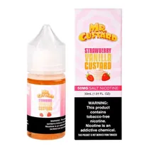 Liq MR Custard Salt Straw Vanil 50MG 30M
