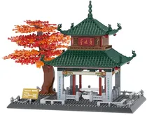 Blocos de Construção Architecture Aiwan Ting Pavilion Wange - 5230 (987 Peças)