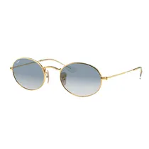 Óculos de Sol Ray-Ban Oval Flat Lenses RB3547N 001/Z2A 51-21 3N