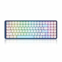 Redragon Teclado Eva Pro K684WB-RGB-Pro Blue/White