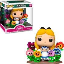 Funko Pop Disney Alice 70TH *Deluxe* Alice W/Flowers 1057