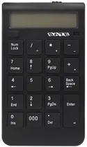 Teclado Numérico Sem Fio Satellite AK-185 - Preto