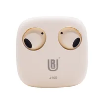 Fone de Ouvido Sem Fio Ur J100 com Bluetooth V5.3 - Bege