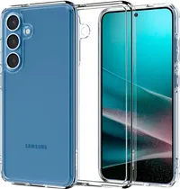Capa Spigen Crystal Hybrid Crystal Clear ACS08992 para Samsung Galaxy S25+
