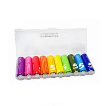 Pilha Alcalina Xiaomi Mi Rainbow LR03 Z17 AAA 1.5V - 10 Unidades