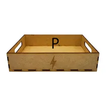 Caixa de MDF para Montar Cesta Tamanho P 20X16X5 CM