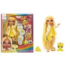 Mga Muñeca Rainbow High Con Kit de Slime Y Mascota Sunny Plastico 3+ Años Multicolor