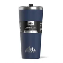 Copo Térmico Hydrapeak Azul Marinho Inox 739ML