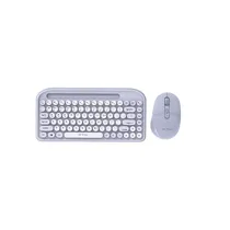 FTX Teclado FTXGK01 Wireless/BT + Mouse Port Lila