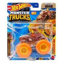 Car Hot Wheels Monster Truck 1/64 Crushed Stripes HTM57