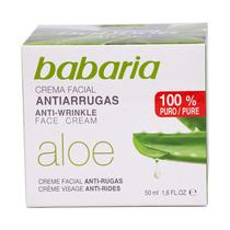 Crema Facial Babaria Anti-Arrugas Aloe 50ML