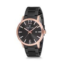 Relogio Analogico Masculino Daniel Klein Premium DK12129-5 - Preto e Rosa Ouro