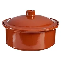 Cacerola de Ceramica 4.5L Chocolate Terracota