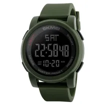 Relógio Masculino Digital Skmei 1257 Ag Verde Exército