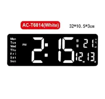 Relogio Digital AC-T6814 White 32X10.5X3 CM