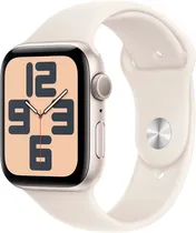 Apple Watch SE2 (GPS) Caixa Alumínio Starlight 44MM Pulseira Esportiva Starlight M/L A2723