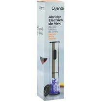 Quanta Abridor de Vino QTAVE91 Recargable Plata