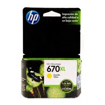 Cartucho HP 670XL Yellow