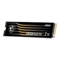 HD SSD M.2 2TB Nvme MSI Spatium M480 Pro 7400MB/s S78-440Q600-P83