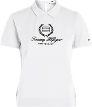 Camisa Polo Tommy Hilfiger WW0WW41760 YCF - Feminina