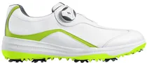 Outlet Tênis para Golfe PGM XZ169 Branco/Verde Fluorescente - Masculino