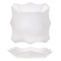 Traveza de Vidro Branco 17X30CM