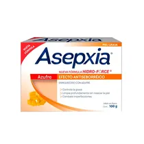 Asepxia Jabon En Barra Azufre 100GR