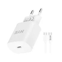 Cargador Hye HYEC8C / Turbo USB+Tipo-C / 3.0 / 20W