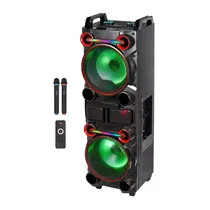 Speaker KOLAV-1063 2X10" Recar / USB / 2 Mic / BLT