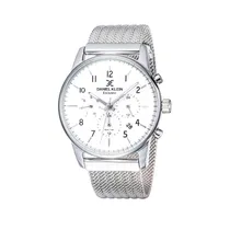 Relógio Analógico Masculino Daniel Klein Exclusive DK12002-1 - Prata