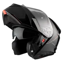 Capacete MT Helmets Genesis SV Solid A1 - Articulado - Tamanho XXL - com Óculos Interno - Gloss