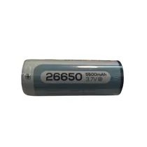 Pilha Smiling Shark 26650 3.7V 5500MAH p/Linterna  Pilha Smili...